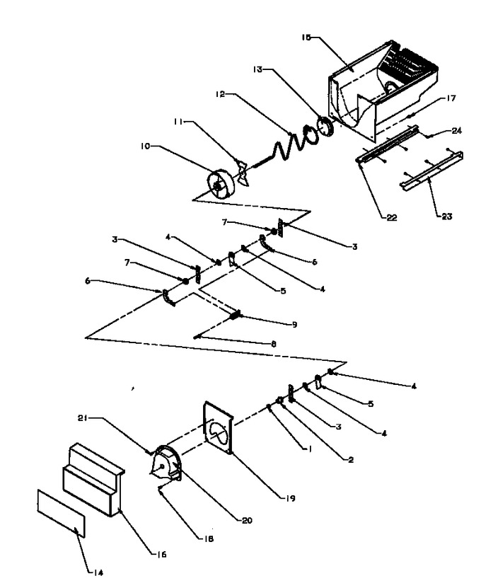 Diagram for SXD25NP2W (BOM: P1162433W W)
