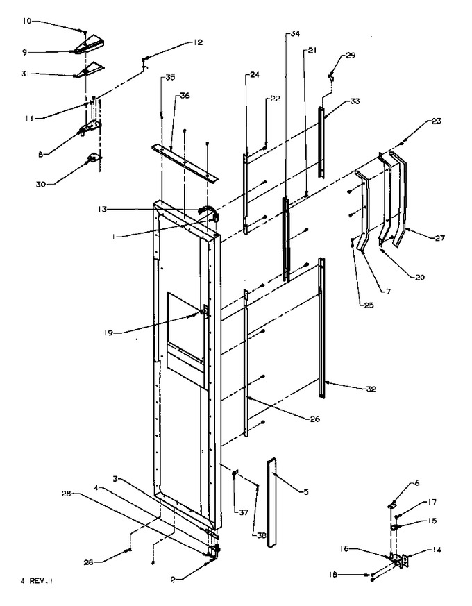 Diagram for SXD25NW (BOM: P1162419W W)