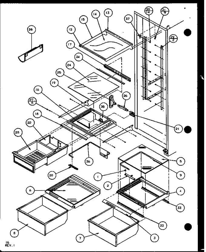 Diagram for SXD25J (BOM: P1104001W)