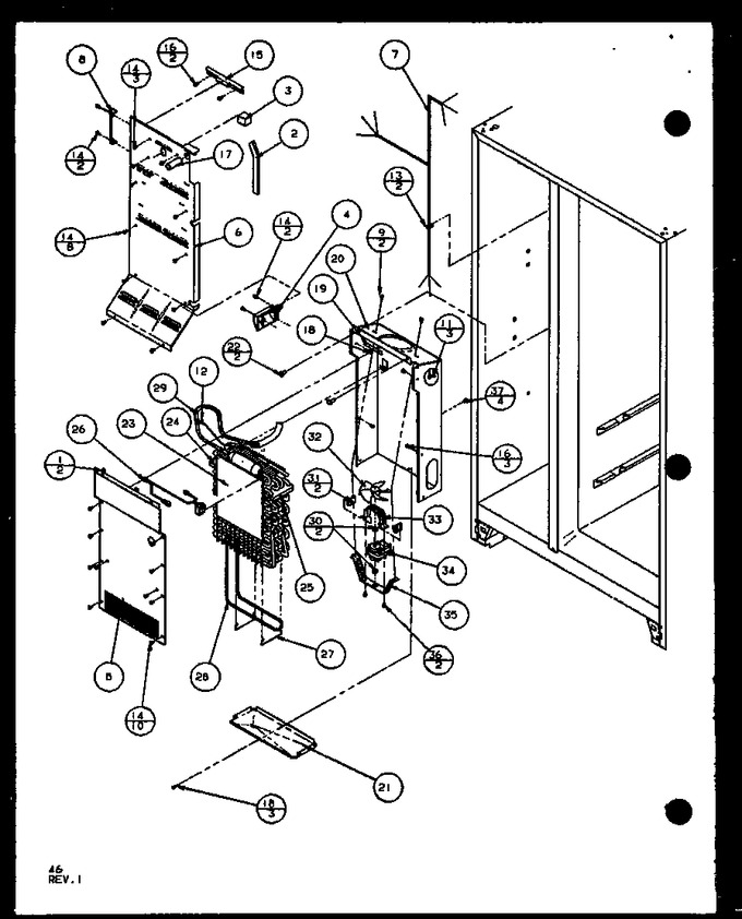 Diagram for SXD25JB (BOM: P1104004W)