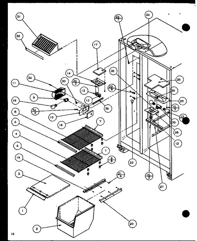 Diagram for SXD25J (BOM: P1116401W)