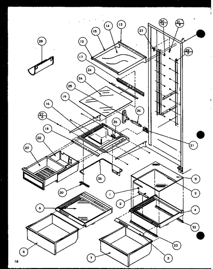 Diagram for SXD25J (BOM: P1116402W)