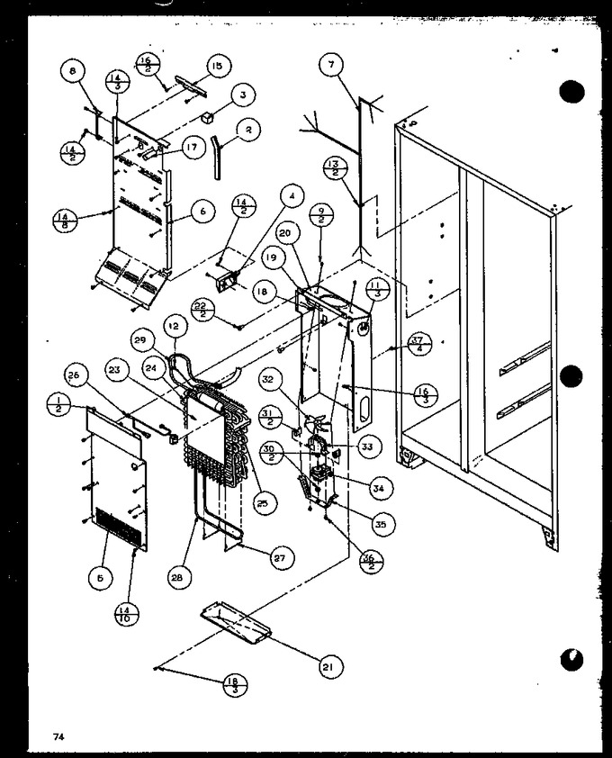 Diagram for SXD25JP (BOM: P1116406W)