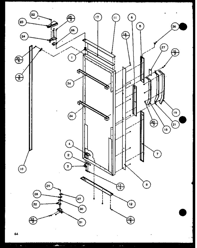 Diagram for SXD25JP (BOM: P1116406W)