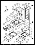 Diagram for 12 - Ref Shelving And Drawers