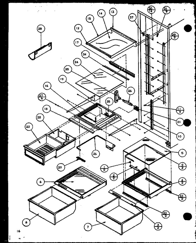 Diagram for SXD25MBG (BOM: P1121003W G)