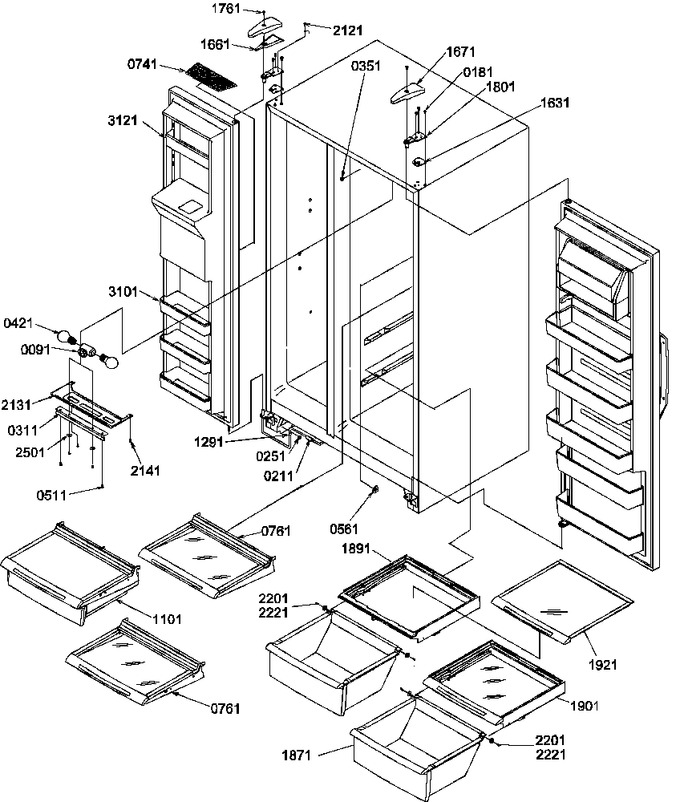 Diagram for SXD25S2L (BOM: P1190421W L)