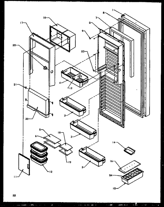 Diagram for SXD27NL (BOM: P1162411W L)