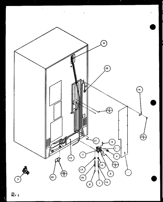 Diagram for SXDE25JB (BOM: P7870130W)