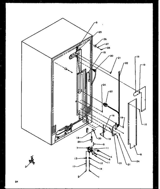 Diagram for SXDE27NPW (BOM: P1162204W W)