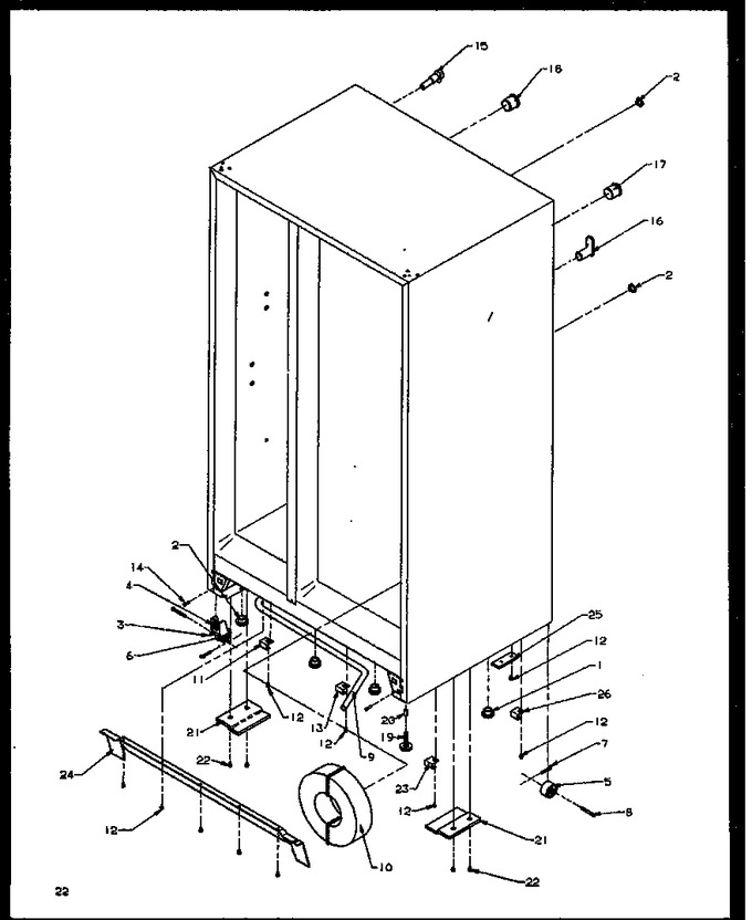 Diagram for SXDE27NPE (BOM: P1162207W E)