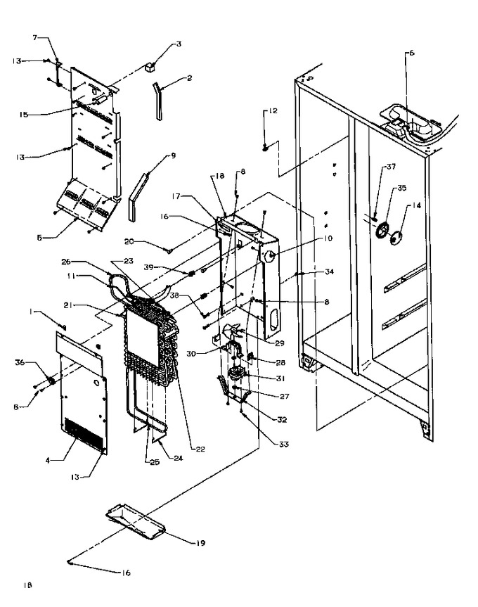 Diagram for SXDE27QW (BOM: P1162208W W)