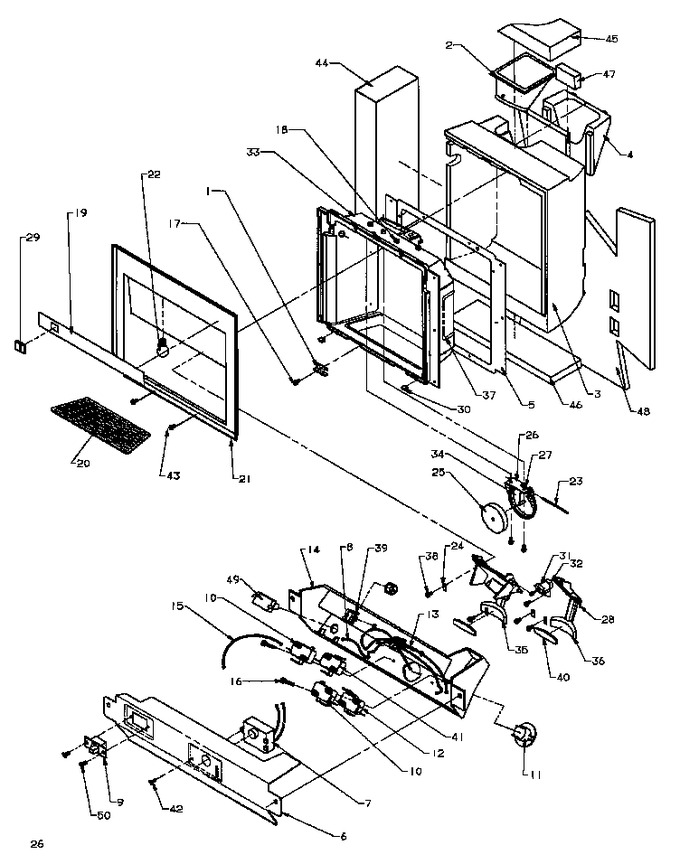 Diagram for SXDE27QW (BOM: P1162208W W)