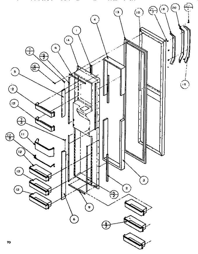 Diagram for SXDE526K (BOM: P1109901W)