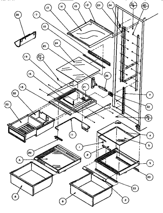 Diagram for SXDE526K (BOM: P1109901W)