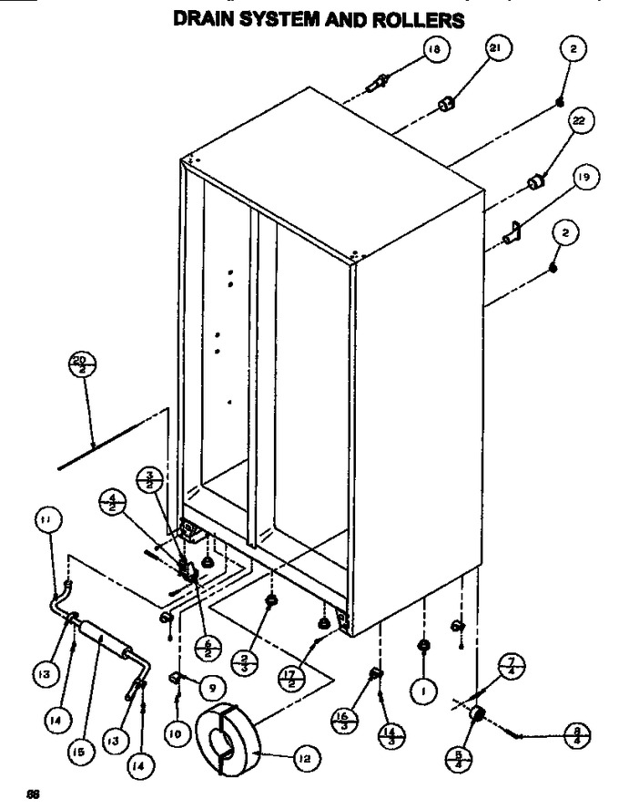 Diagram for SXDE528MW (BOM: P1173401W)