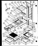Diagram for 11 - Ref Shelving And Drawers