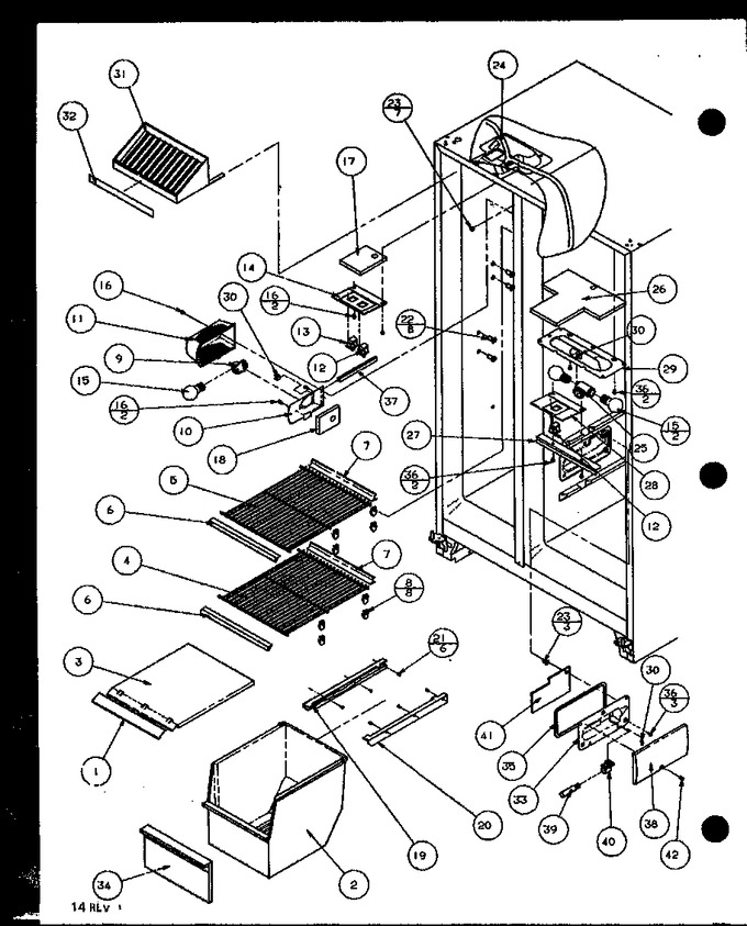Diagram for SZD25MBL (BOM: P1121010W L)