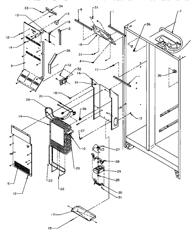 Diagram for SZD25S5E (BOM: P1190415W E)