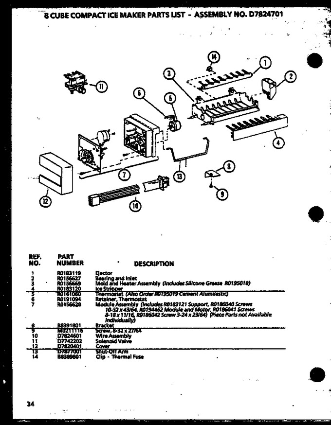 Diagram for SZD27KBW (BOM: P1101203W W)