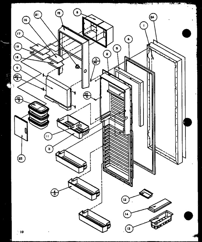 Diagram for SZD27KBW (BOM: P1101203W W)