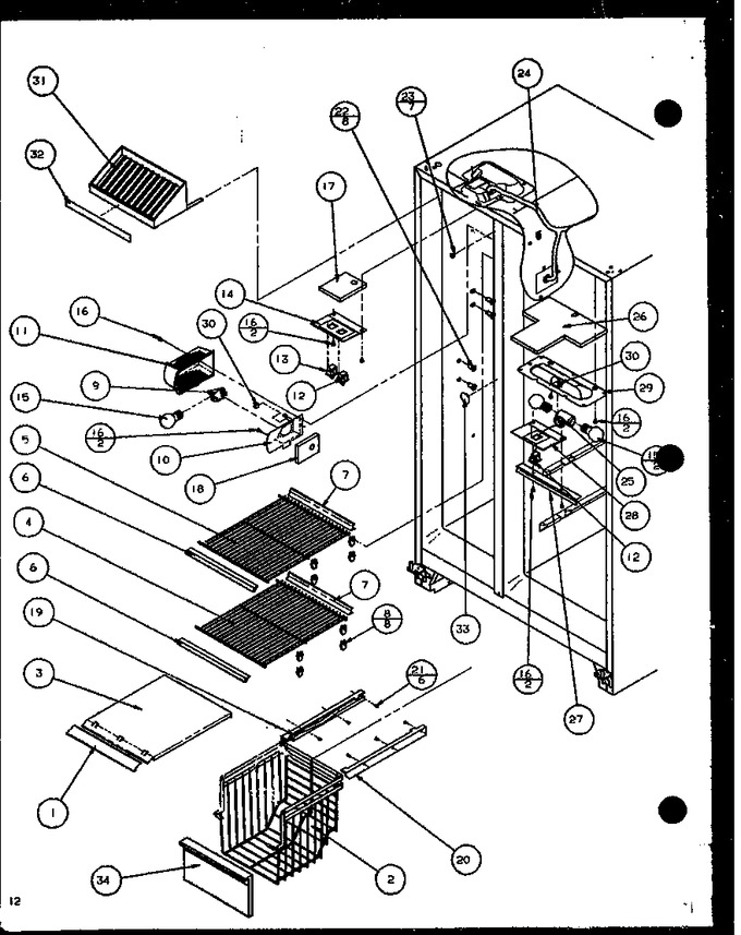 Diagram for SZDE20K (BOM: P1102501W)