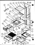 Diagram for 13 - Ref Shelving And Drawers