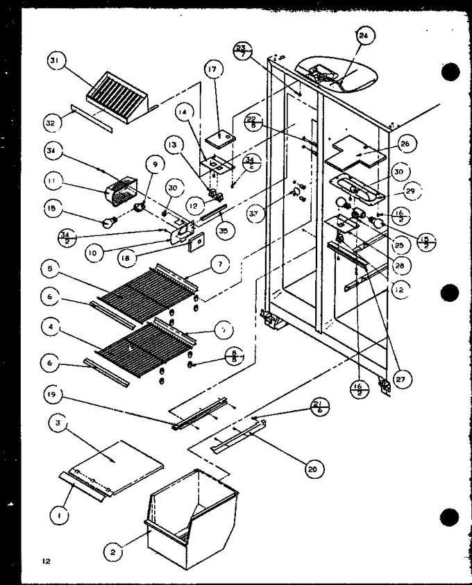 Diagram for SZDE27KBL (BOM: P1110602W L)