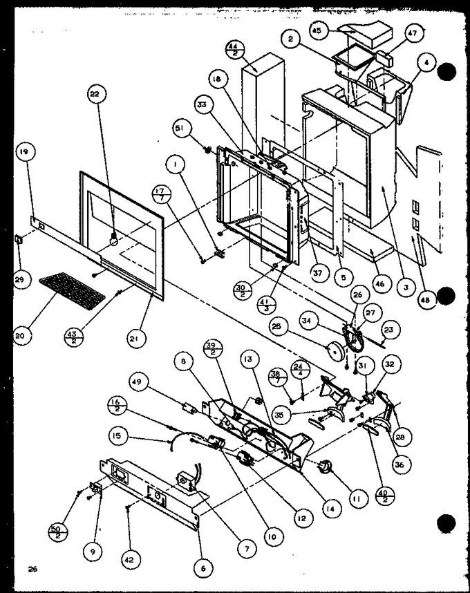 Diagram for SZDE27KW (BOM: P1110601W W)
