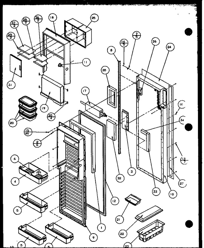 Diagram for SZDE27KBL (BOM: P1110602W L)