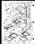 Diagram for 14 - Ref Shelving And Drawers