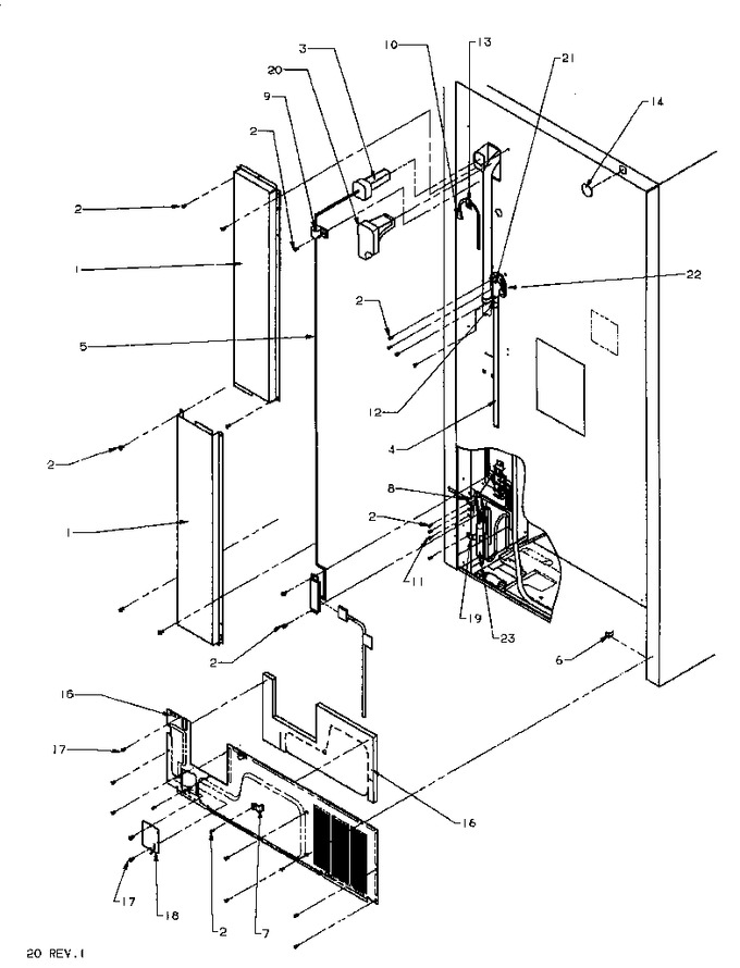 Diagram for TQ18R3W (BOM: P1158414W W)