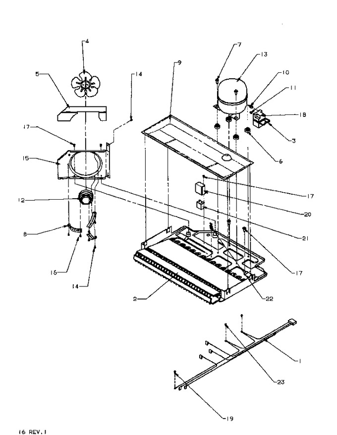 Diagram for TQ18R3L (BOM: P1158414W L)