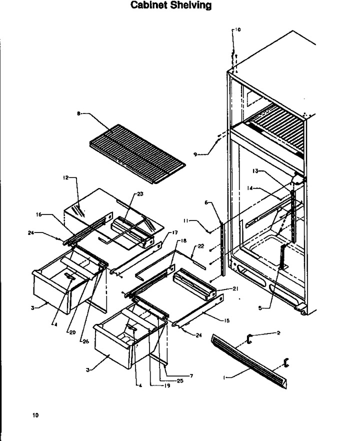 Diagram for THI18S3W (BOM: P1195401W W)