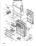 Diagram for 12 - Ref Door