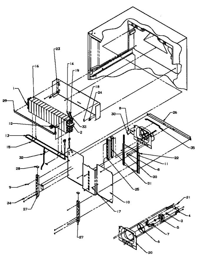 Diagram for TX21A3E (BOM: P1181504W E)