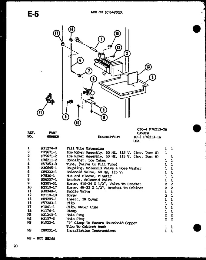 Diagram for TC20G (BOM: P7553503W)