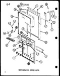 Diagram for 06 - Ref Door Parts