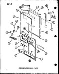 Diagram for 05 - Ref Door Parts