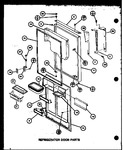 Diagram for 05 - Ref Door Parts