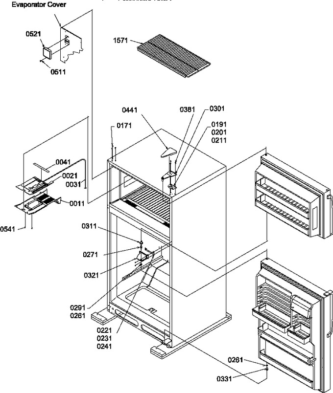 Diagram for TM18V2L (BOM: P1318001W L)