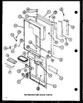 Diagram for 05 - Ref Door Parts