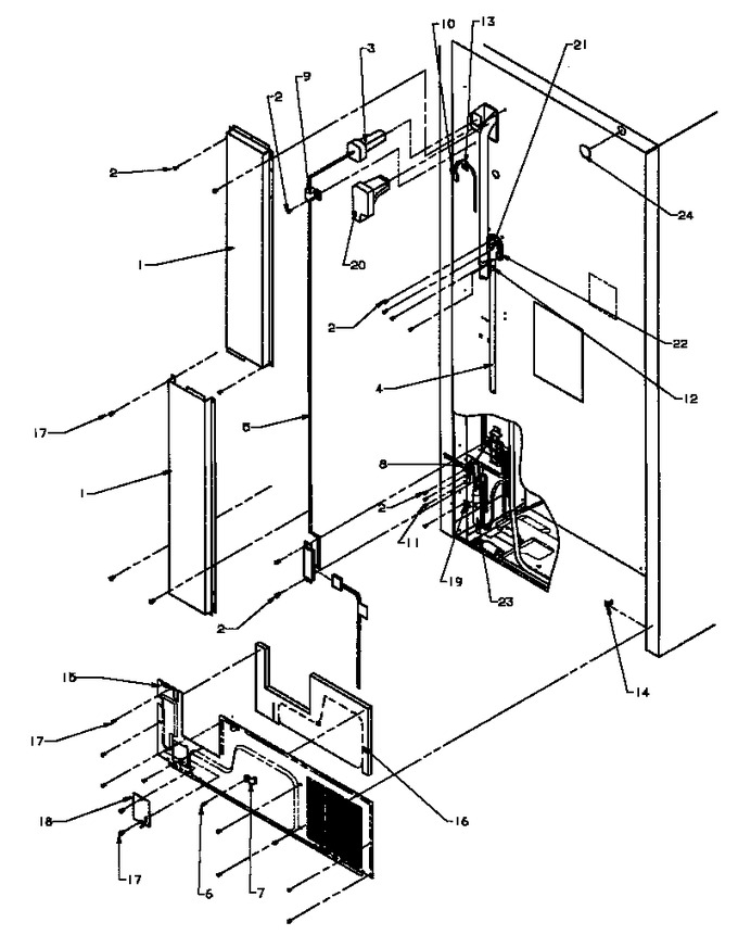 Diagram for TZI22R3E (BOM: P1182003W E)