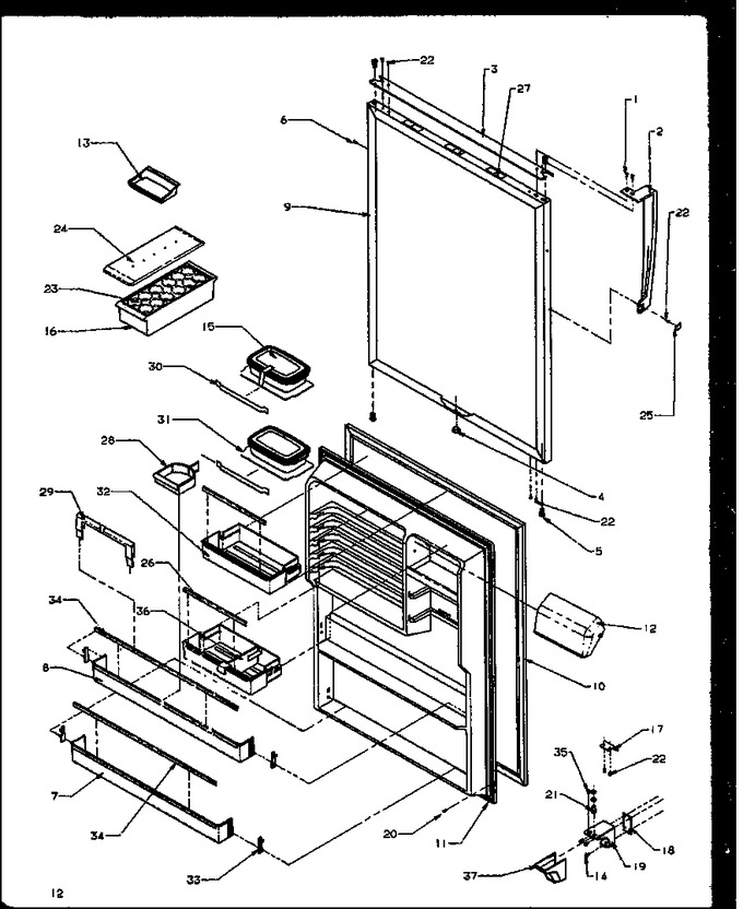 Diagram for TQ18R2G (BOM: P1158410W G)