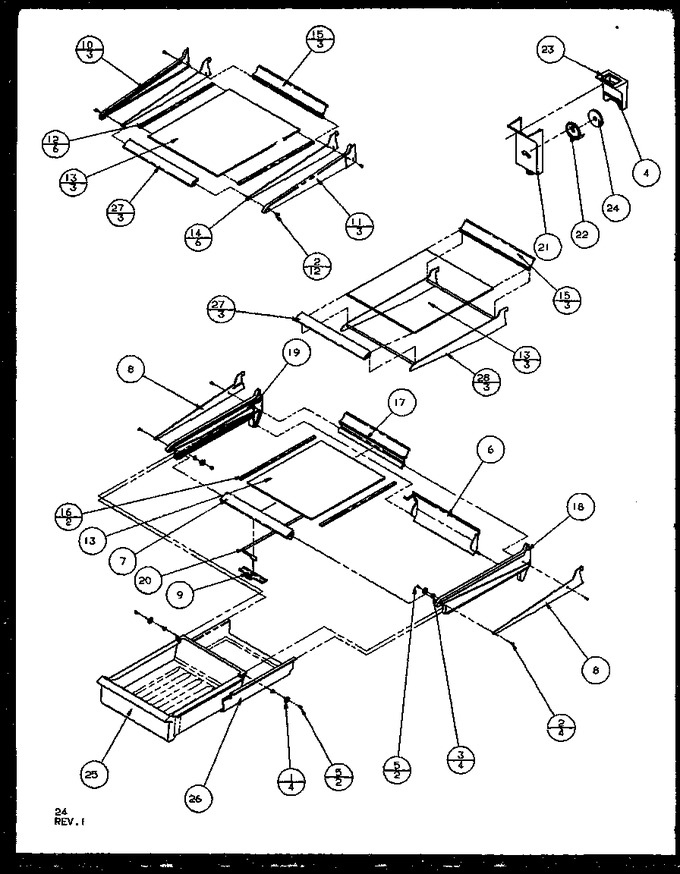 Diagram for TQ18RBG (BOM: P1158402W G)
