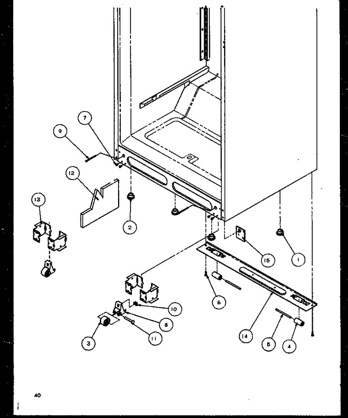 Diagram for TZI21RW (BOM: P1168005W W)