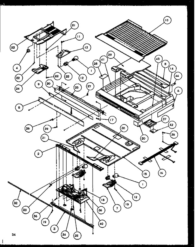 Diagram for TZ19RW (BOM: P1158503W W)