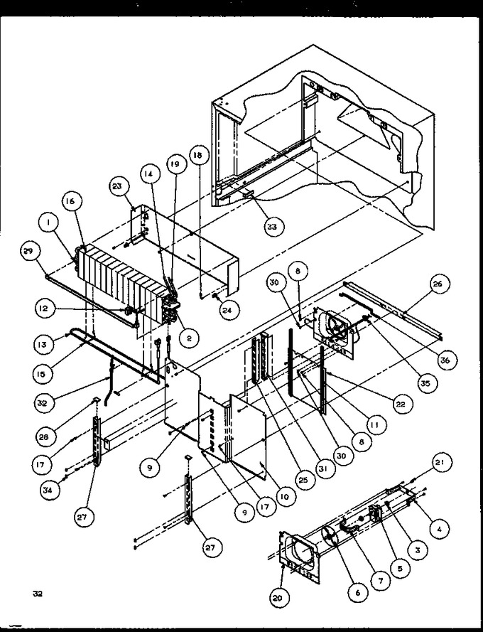 Diagram for TZ21RL (BOM: P1157604W L)
