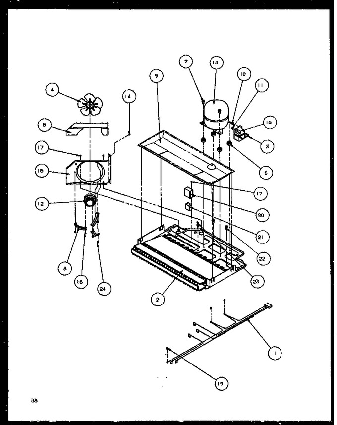 Diagram for TZ19RW (BOM: P1158503W W)