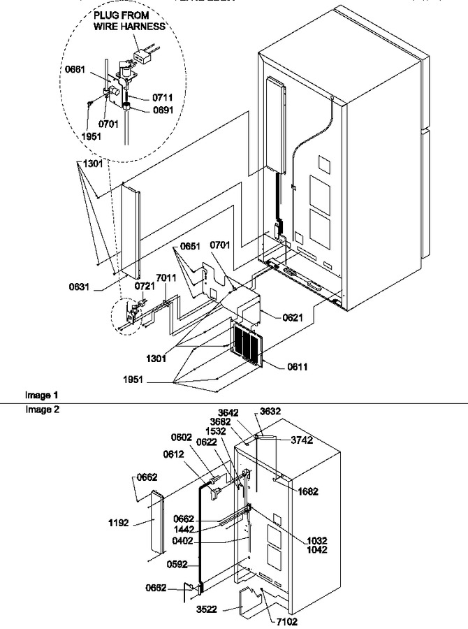 Diagram for TG21VW (BOM: P1301803W W)